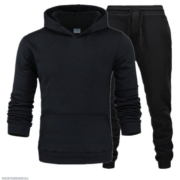 Fleece Printed Hoodie - 2 Pcs